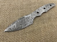 Клинок для ножа дамасский 7