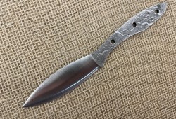 Клинок Convex для ножа из стали у10 - 822