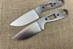 Клинок ножа izula из стали AUS-10   37