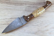 Нож охотника разделочный - дамасская сталь - Нож охотника разделочный - дамасская сталь
