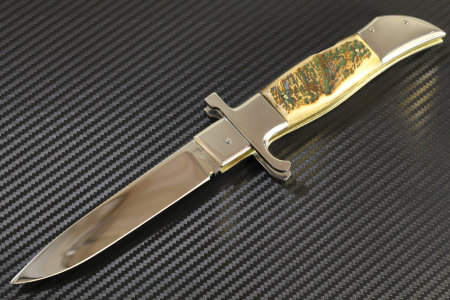 Складной нож - сталь 95х18 кованая