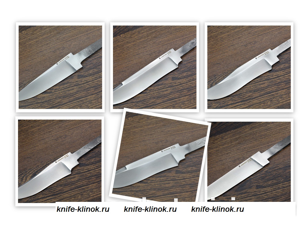Клинки ножей - сталь Uddeholm Elmax