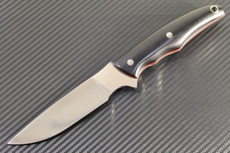 Охотничий нож из х12мф стали - G10 рукоять 1