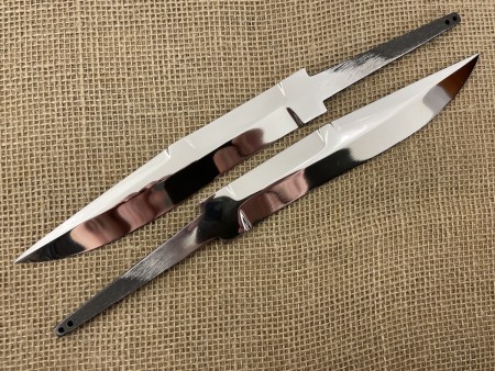Клинок ножа из стали AUS-10   27