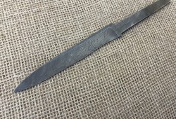 Клинок для ножа дамасский 121