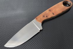Нож фултанг из стали PGK - спуски клин 14
