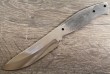 Клинок кованый для ножа из легированной стали, марки х12мф 221 - Клинок кованый для ножа из легированной стали, марки х12мф 221