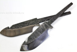 Клинок для ножа сталь 9ХС 0010