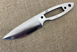 Клинок для ножа спуски линза конвекс 117