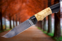 Нож охотничий Ежик - кованый