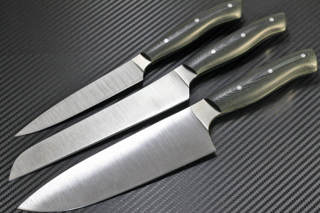 Набор кухонных ножей 3 - нержавеющая 95х18 сталь