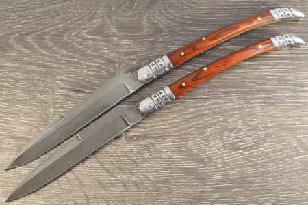 Складной нож стилет - алмазная сталь