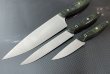 Набор кухонных ножей из PGK тройка 3-1 - Набор кухонных ножей из PGK тройка 3-1