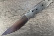 Клинок для ножа из кованой легированной стали, марки х12мф 1016 - Клинок для ножа из кованой легированной стали, марки х12мф 1016