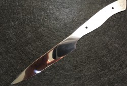 Клинок кухонного ножа кованый из углеродистой у10  2