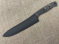Клинок кухонного ножа линза кованая у10а сталь 1