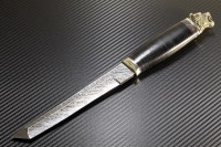 Нож танто дамасская сталь 1