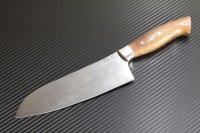 Кухонный нож - кованая Х12мф сталь.