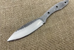 Клинок Канадского ножа линза кованая у10а сталь 5