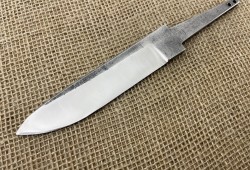 Клинок ножа из стали 9ХФ 15