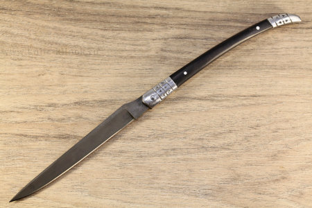 Складной булатный нож узкий стил