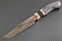Нож Охотник с клинком из стали N690 - наборный