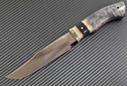 Нож Охотник с клинком из стали N690 - наборный