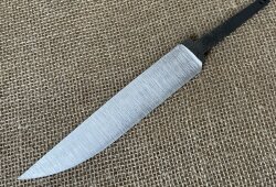 Клинок для ножа из легированной стали, марки D2 спуски клин 21