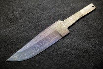 Клинок для ножа из торцевой дамасской стали с никелем 50