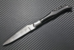Складной нож дамасский с штопором