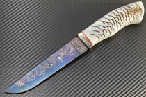 Нож из дамасской ламинатной стали